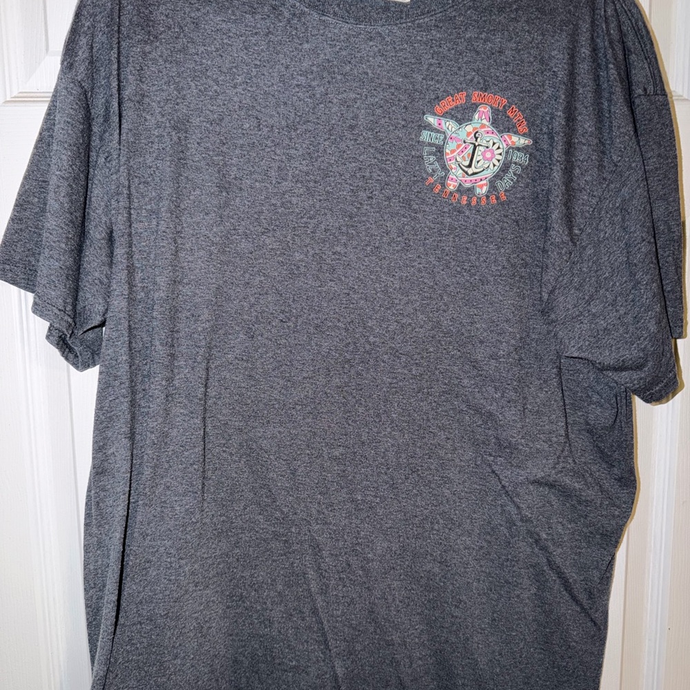 Great Smoky Mountain Tennessee Gray Graphic Women's T-Shirt